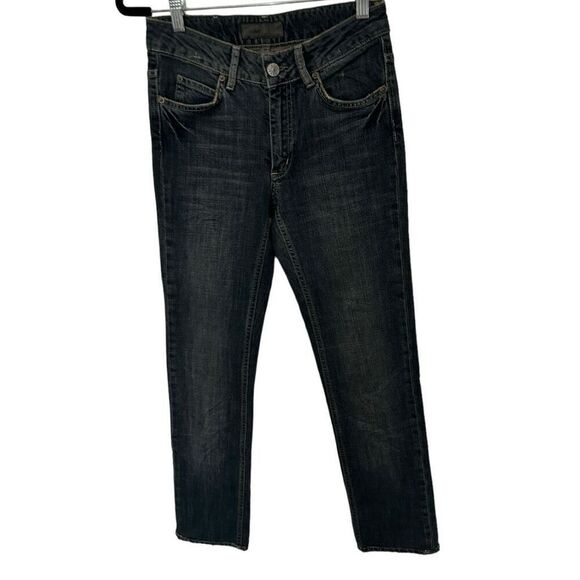 Acne Women's Size 26/34 Hex Blur Skinny Jeans Classic Staple Nostalgic - Picture 2 of 16